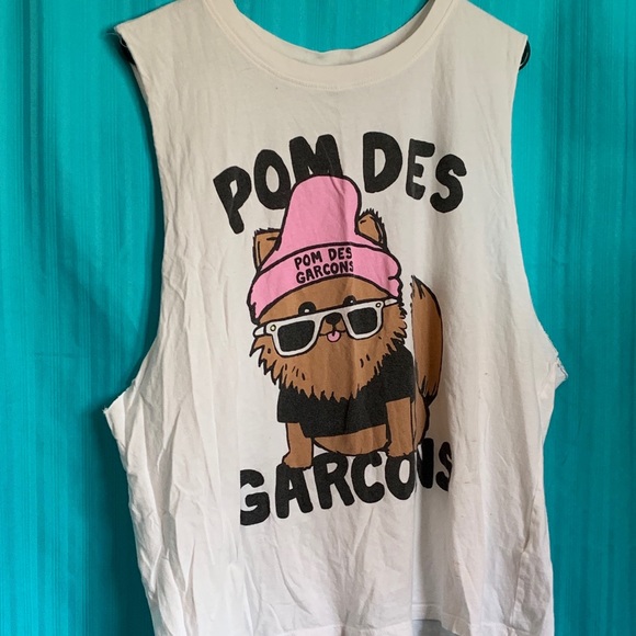 Cute pup muscle Tee - Picture 2 of 4